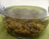 A picture of step 1 of Surprisingly Easy Raisin Yeast.