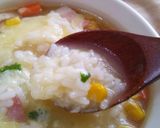 A picture of step 4 of Easy Breakfast in the Microwave! Melted Baked Cheese Rice.