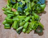 Foto langkah ke 3 dari resep Tempe Mendoan Daun Kucai.