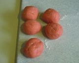 A picture of step 7 of Sakura (Cherry Blossom) Manju.