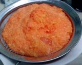 A picture of step 3 of Carrot And Orange Juice With Coconut Jello.