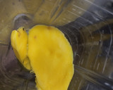 Foto del paso 1 de la receta: Licuado🥤de Mango🥭y Melón🍈refrescante🍹🥛🧋