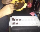 A picture of step 3 of Peanut butter chocolate fudge.