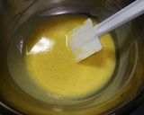 A picture of step 6 of Vanilla Bavarois.