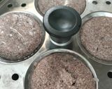 A picture of step 4 of Ragi Idli.