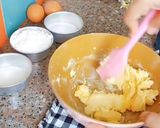 รูปขั้นตอนการทำที่ 1 ของ Butter cake บัตเตอร์เค้ก หม้ออบลมร้อน เนียนนุ่มชุ่มฉ่ำหน้าไม่แตก