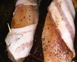 A picture of step 5 of Baked Bacon Wrapped Chicken.