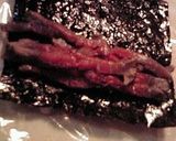 A picture of step 5 of Sushi Rolls with Lightly Seared Beef.