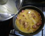 Foto del paso 3 de la receta: Pizza de huevo tipo omelette