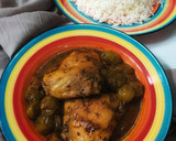 عکس مرحله 1 از دستور خورشت گوجه سبز