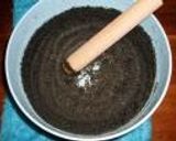 A picture of step 7 of White Sesame, Black Sesame, and Golden Sesame Tofu.