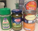 A picture of step 1 of Basil Pesto Pasta W/ Chicken.