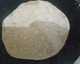 A picture of step 5 of Ghee roti.