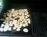 A picture of step 4 of Aussie BBQ ( minus the lamb).