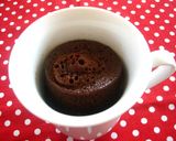 A picture of step 3 of Mocha Chocolate Cake in a Mug.