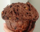 Foto langkah ke 27 dari resep Orange Peel Double Choco Sourdough Bread 72% (Open Bake Method).
