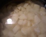A picture of step 2 of Golden Mashed Potatoes and Beef Square Gravy.