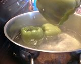 A picture of step 5 of Texas Stuffed Bell Peppers.