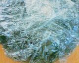 A picture of step 1 of Whole Kabocha Pudding Cake for Halloween.