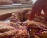Hình bước làm 6 của món Bánh mì khoai lang tím