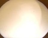 A picture of step 9 of Annin Dofu (Almond Flavored Jelly) with Loquat Kernels.