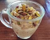 Φωτογραφία βήματος 4 της συνταγής "Overnight oats με γεύση χαλβά" ⭐🌌