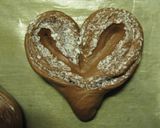 A picture of step 8 of Chocolate Heart Pastries.