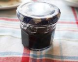 A picture of step 4 of Reduced Sugar Blueberry Jam Easily Made in the Microwave.