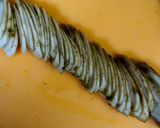 A picture of step 4 of A Treasured Recipe! My Kimpira Burdock Root.