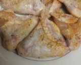A picture of step 1 of 5ft Diva's famous fried chicken!.