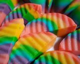 Foto langkah ke 5 dari resep Puding Roti Tawar Rainbow.