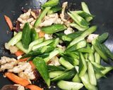 小黃瓜雞柳的食譜步驟2照片