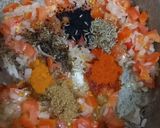 A picture of step 2 of Keema Bhari Hari Mirch...