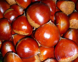 A picture of step 1 of Kuri Kinton (Chestnut Paste).