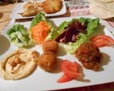 A picture of step 16 of Moroccan Style Hummus.