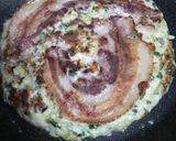 A picture of step 4 of A Kansai Native's Light and Fluffy Okonomiyaki.