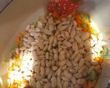 A picture of step 3 of Cheap (vegan) white bean soup.