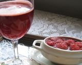 A picture of step 5 of Preserve Small Strawberries in Strawberry Preserve and Syrup.
