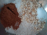 Anillitos de coco y chocolate