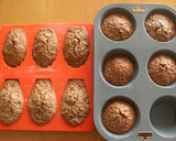 A picture of step 5 of Walnut and Chocolate Madeleines.