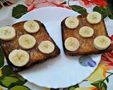 A picture of step 3 of Easy to make - Banana and Honey Sandwich.
