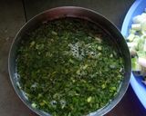 A picture of step 2 of Hare Chane ke Kebab.