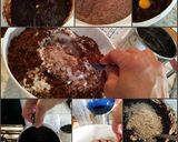 A picture of step 3 of AMIEs Chocolate Square Fudge.