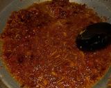 A picture of step 1 of Aaloo Matar.
