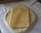 A picture of step 2 of Custard Marble Bread.