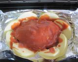 A picture of step 4 of Roast Pork and Apple with Mustard and Ketchup.