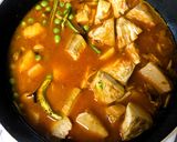 A picture of step 10 of Echorer Muri Ghonto (Green Jackfruit Cooked with Basmati Rice - Bong Style).