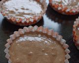 A picture of step 5 of Baked Sweets! Fluffy Chocolate Madeleines.