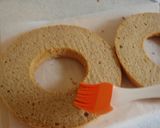 A picture of step 14 of Kabocha Squash Mont Blanc on Cinnamon Bundt Cake.