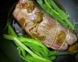 A picture of step 2 of Easy Char Siu Roast Pork Right from a Rice Cooker.